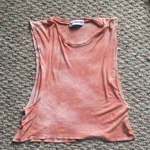 kittenish tank with drop armhole
